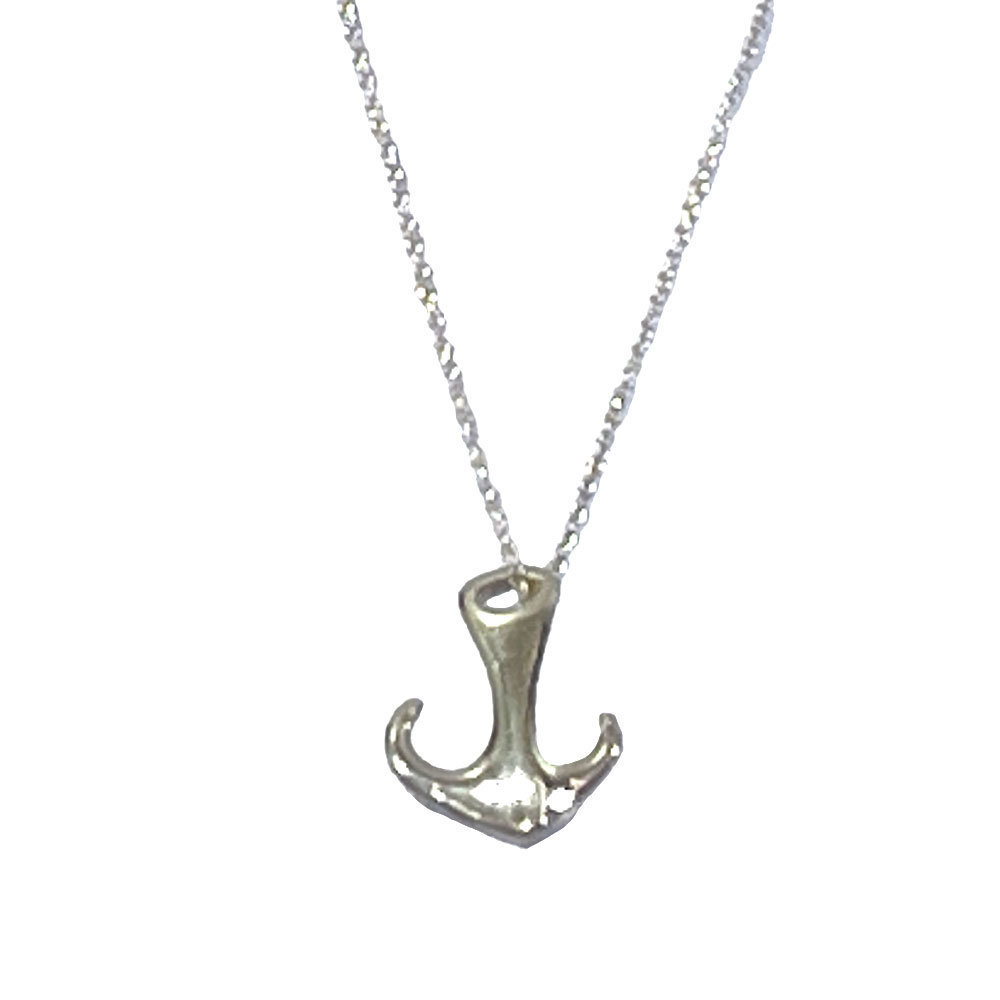 Tiffany Anchor Necklace Silver